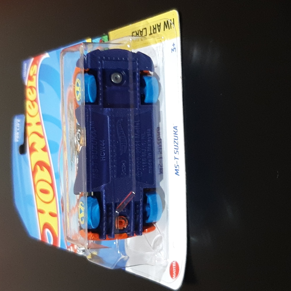 Hot Wheels MS-T Suzuka Orange 2022 HW Art Cars Collection Circuit Race Car - Picture 8 of 11